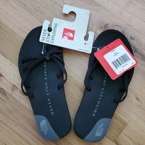 The North Face flip flop